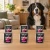 Zestaw 6 puszek karmy mokrej John Dog Kozina Pure Black po 800 g obok psa w domu