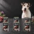 Zestaw 6 puszek karmy mokrej John Dog Bażant Pure Black po 400 g obok psa