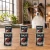 Zestaw 6 puszek karmy mokrej John Dog Bażant Pure Black po 400 g obok psa w domu