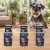 Zestaw 6 puszek karmy mokrej John Dog Wołowina z borówkami Berry Line po 400 g obok psa w domu
