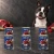 Zestaw 6 puszek karmy mokrej John Dog Dziczyzna z malinami Berry Line po 400 g obok psa