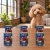 Zestaw 6 puszek karmy mokrej John Dog Dziczyzna z malinami Berry Line po 400 g obok psa w domu