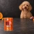 Puszka karmy mokrej John Dog Indyk z dynią Pumpkin Line 400 g obok psa