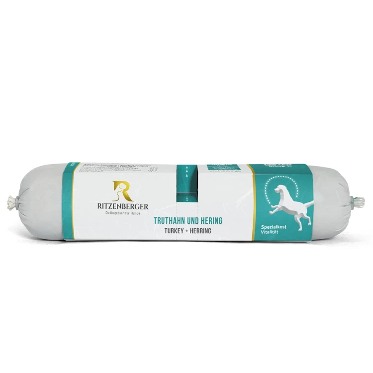 Ritzenberger Indyk i śledź Vital Menu Duo-Rolls 2 × 400 g