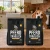 Zestaw Tales & Tails 2 × 4 kg z koniną dla dorosłych psów obok psa w domu.