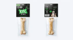 Kość do żucia z kaczką i jabłkiem 12cm JOHN DOG
