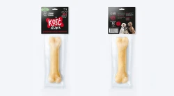 Kość do Żucia ze Żwaczem Wołowym 17cm JOHN DOG