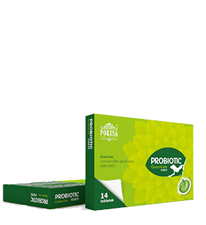 Pokusa Probiotic GreenLine Forte – 14 tabletek
