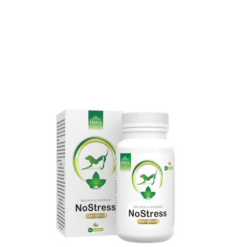Pokusa NoStress – 60 tabletek dla psa i kota