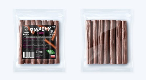 John Dog paluchy z sarny 7 szt. – przód i tył opakowania