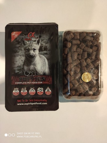 Alpha Spirit Puppies 200 g – tacka karmy dla szczeniąt