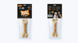 Kość do Żucia z dodatkiem Żwacza i Penisa Wołowego 12cm JOHN DOG