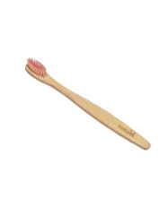Ekologiczna Szczoteczka do zębów 1szt S/M 13.5cm różowa dla psa i kota totobi