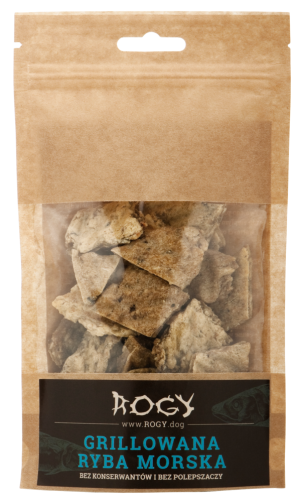 ROGY grillowane przysmaki: ryba morska 80 g