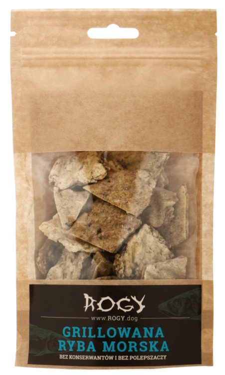 ROGY grillowane przysmaki: ryba morska 80 g