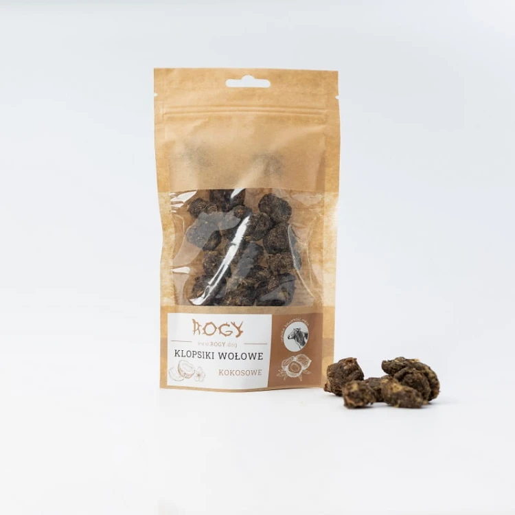 ROGY klopsiki wołowo-kokosowe 80 g