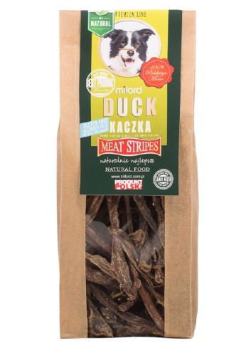 Milord kaczka w paskach 150 g – suszone mięso