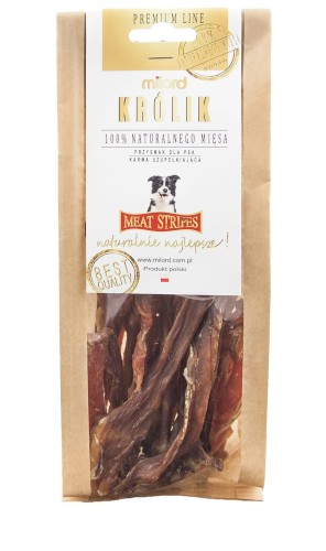 Milord królik w paskach 150 g – suszone mięso