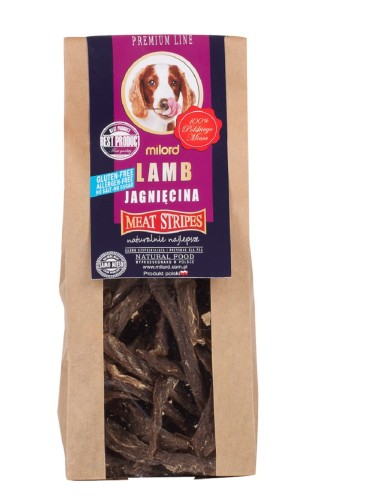 Milord jagnięcina w paskach 150 g – suszone mięso