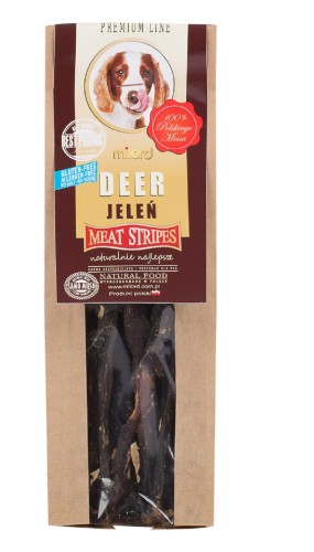 Milord jeleń w paskach 80 g – suszone mięso