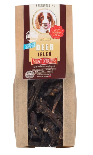 Milord jeleń w paskach 150 g – suszone mięso