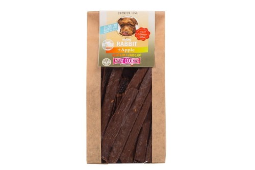 Milord królik z jabłkiem 80 g – mięsne ciasteczka