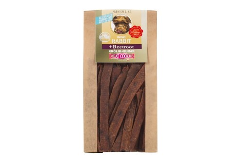 Milord królik z burakiem 80 g – mięsne ciasteczka