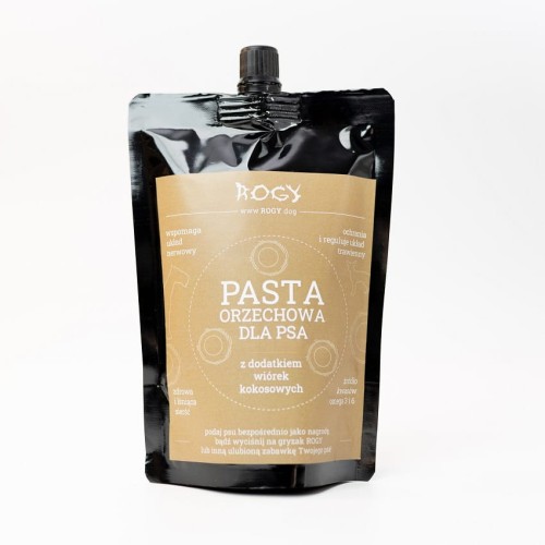 ROGY pasta orzechowa z wiórkami kokosowymi 300 g – saszetka