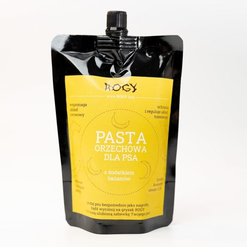 ROGY pasta orzechowo-bananowa 300 g – saszetka