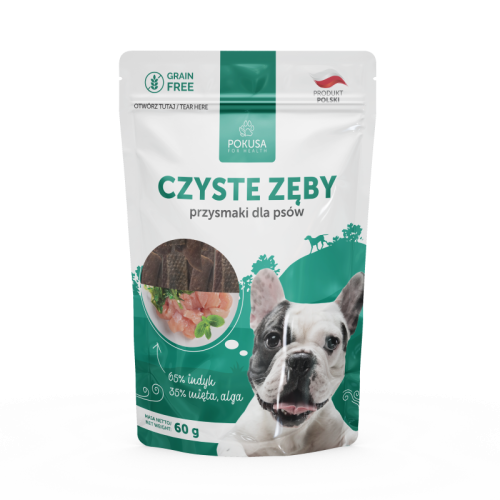Pokusa Czyste zęby 60 g – przysmaki dla psa