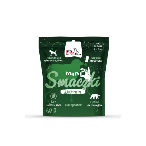 Syta Micha mini miękkie smaczki z jagnięciną 60 g