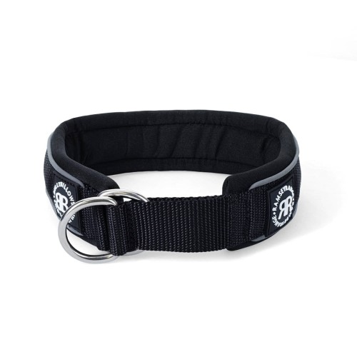 BullyBillows RR Collar Soft Padded – obroża czarna, szerokość 4 cm