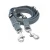 BullyBillows Double Ended Training Lead – smycz szara, długość 200 cm