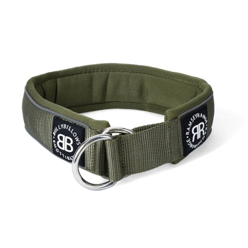 BullyBillows RR Collar Soft Padded – obroża khaki, szerokość 5 cm