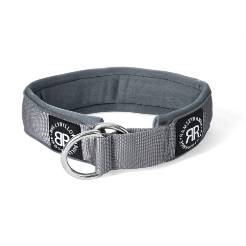 BullyBillows RR Collar Soft Padded – obroża szara, szerokość 5 cm