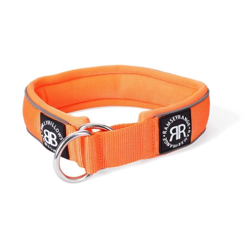 BullyBillows RR Collar Soft Padded – obroża pomarańczowa, szerokość 5 cm