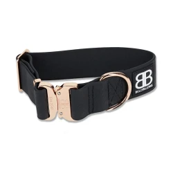 5cm Combat Billowthane® Collar Rose Gold BULLYBILLOWS wodoodporna obroża dla psa różowe złoto