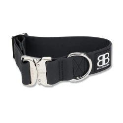 5cm Combat Billowthane® Collar Platinum BULLYBILLOWS wodoodporna obroża dla psa platynowa