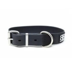 5cm Billowthane® Collar Platinum BULLYBILLOWS wodoodporna obroża dla psa ze sprzączką platynowa