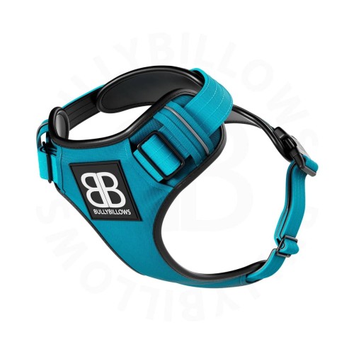BullyBillows Premium Comfort Harness – szelki jasnoniebieskie
