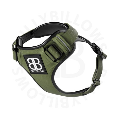 BullyBillows Premium Comfort Harness – szelki khaki