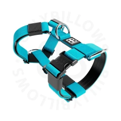 TRI-Harnesses® Anti-Pull BULLYBILLOWS szelki easy walk dla psa błękitne
