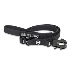 Billowthane® Swivel Lead Matte Black smycz wodoodporna dla psa 120cm czarny mat