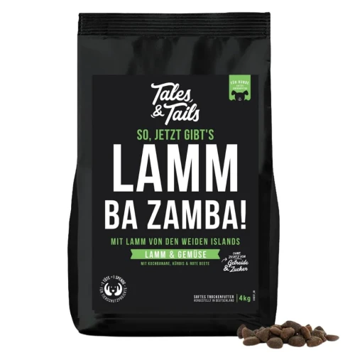 Tales & Tails jagnięcina 4 kg – karma półwilgotna