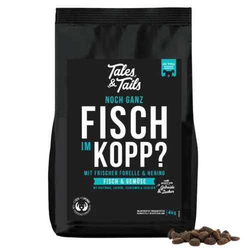 Tales & Tails ryby 4 kg – karma półwilgotna