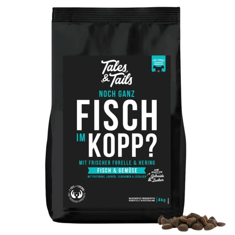 Tales & Tails ryby 4 kg – karma półwilgotna