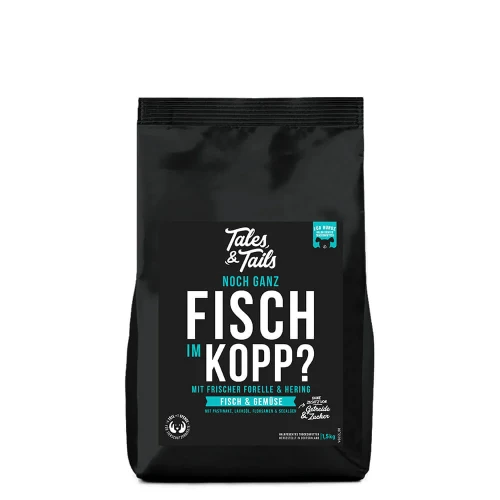 Tales & Tails ryby 1,5 kg – karma półwilgotna
