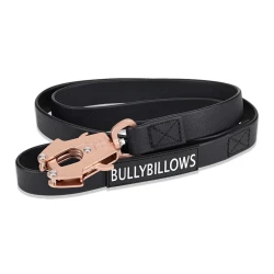 Billowthane® Lead  Matte Rose Gold smycz wodoodporna dla psa 120cm matowe różowe złoto