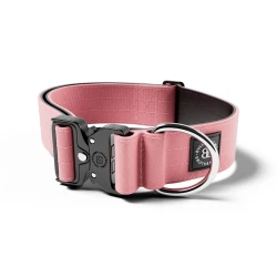 5cm Combat® Collar BULLYBILLOWS obroża dla psa z klamrą różowa
