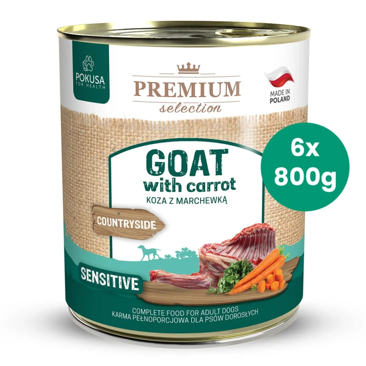 Zestaw-6-Puszek-800g-Koza-z-Marchewką-Premium-Selection-Pokusa-karma-mokra-monobiałkowa-dla-psa.webp